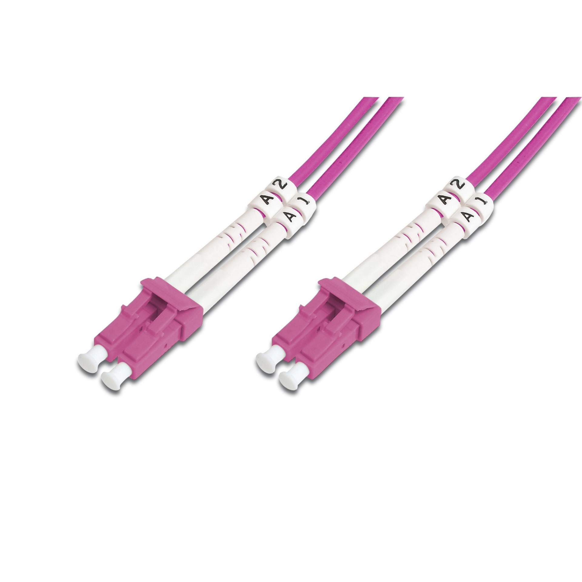 LC-LC Fiber Patch Cord MultiMode Duplex OM4