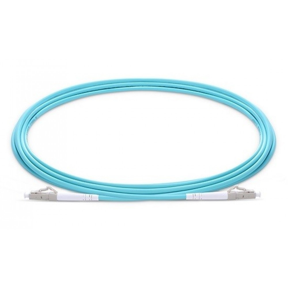 LC-LC Fiber Patch Cord MultiMode Simplex OM3