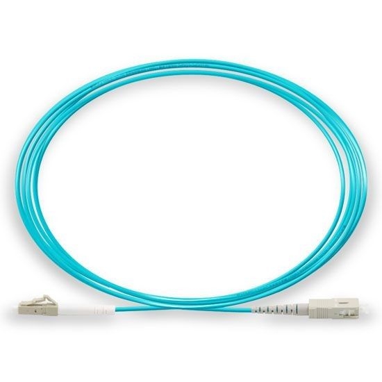 SC-LC Fiber Patch Cord MultiMode Simplex OM3